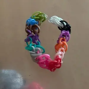 Multi color loom bracelet
