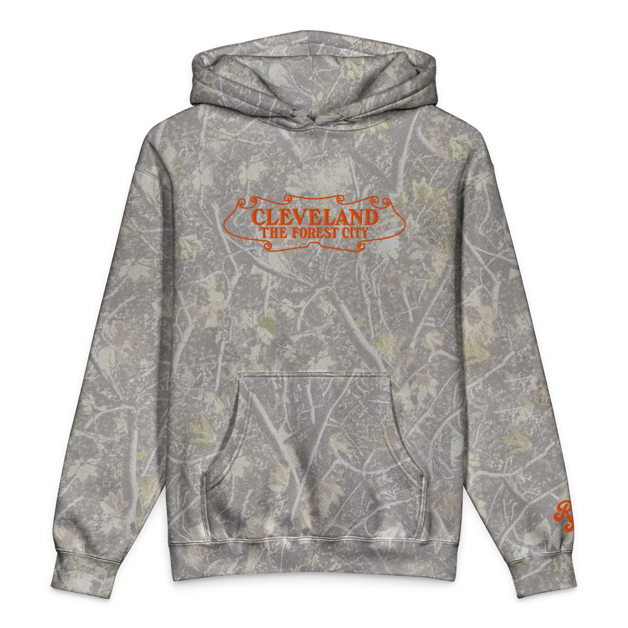 Forest City Camouflage Unisex Heavyweight Hooded Sweatshirt