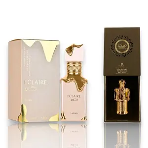 Lattafa Eclaire & Maitha Concentrated Oil 2-Piece Multi-Pack 100 ML Captivating Oud Arabic Perfume Eau De Toilette Fragrance Set