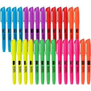 - Highlighters Assorted Colors, 28 Pack, Chisel Tip, 7 Bright Fluorescent Colors, Quick Dry, Odorless &  Ink