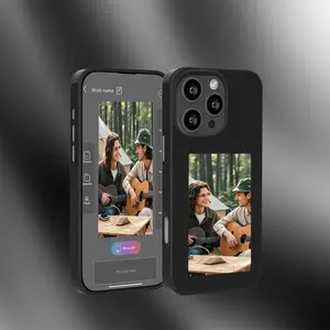 Customized Screen Projector Phone Case, Smart Photo Projector Phone Case, Wireless Transfer Phone Case, Personalized Photo Display Smart Phone Case