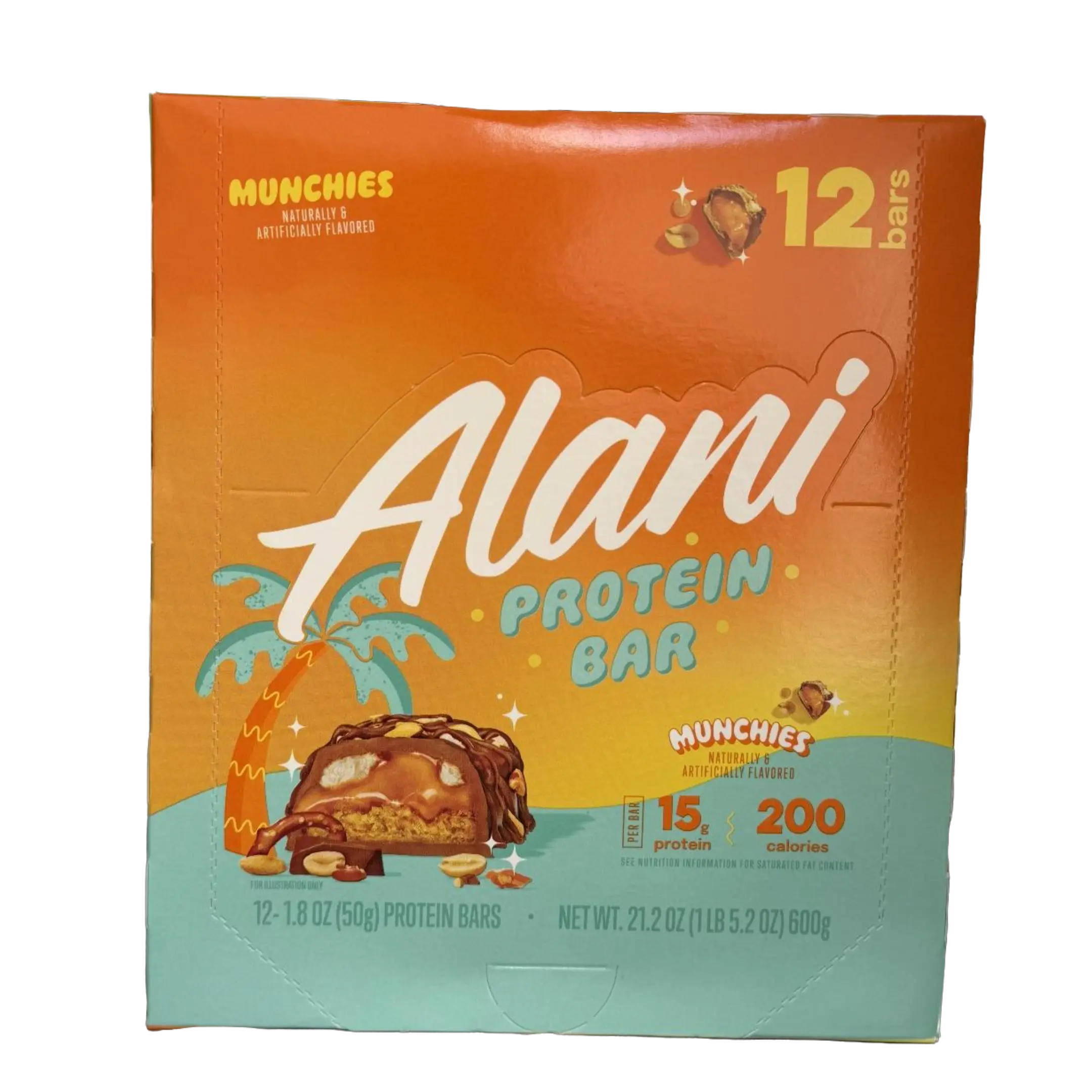 Alani Nu Munchies Protein Bars 12 Pack