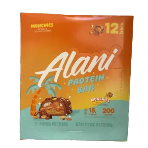 Alani Nu Munchies Protein Bars 12 Pack
