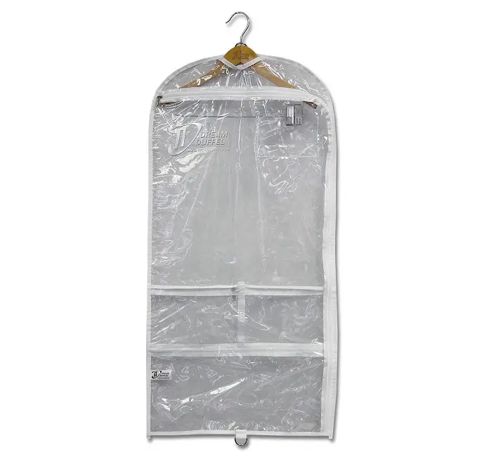Dream Duffel Regular Garment Bag with Side Zip – Dance, Pageant & Travel | Individual or 3-Pack