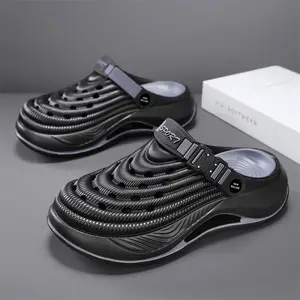 Summer Unisex clogs—outdoor thick-soled, non-slip, odor-resistant, durable, quick-drying, soft beach sandals material lightweight and breathable  thick-soled open-toe sandals, suitable for daily wear