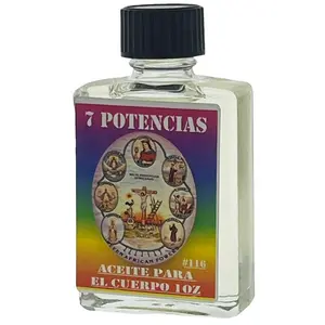 Aceite 7 Potencias Oil, Body Care Blend, Comfort-Cosmetic, 1 fl oz.