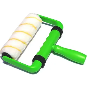 Ergonomic Versatile Lightweight Durable 9 inch Paint Roller Frame Kit with Extension Handle Comfortable Grip Minimizes Soreness & Fatigue Finish Paint Projects Quicker