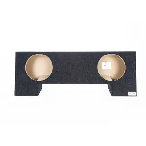 A219-10CP - 10 in Dual Sealed Carpeted 2019 & Up Dodge Ram Crew Cab Enclosure