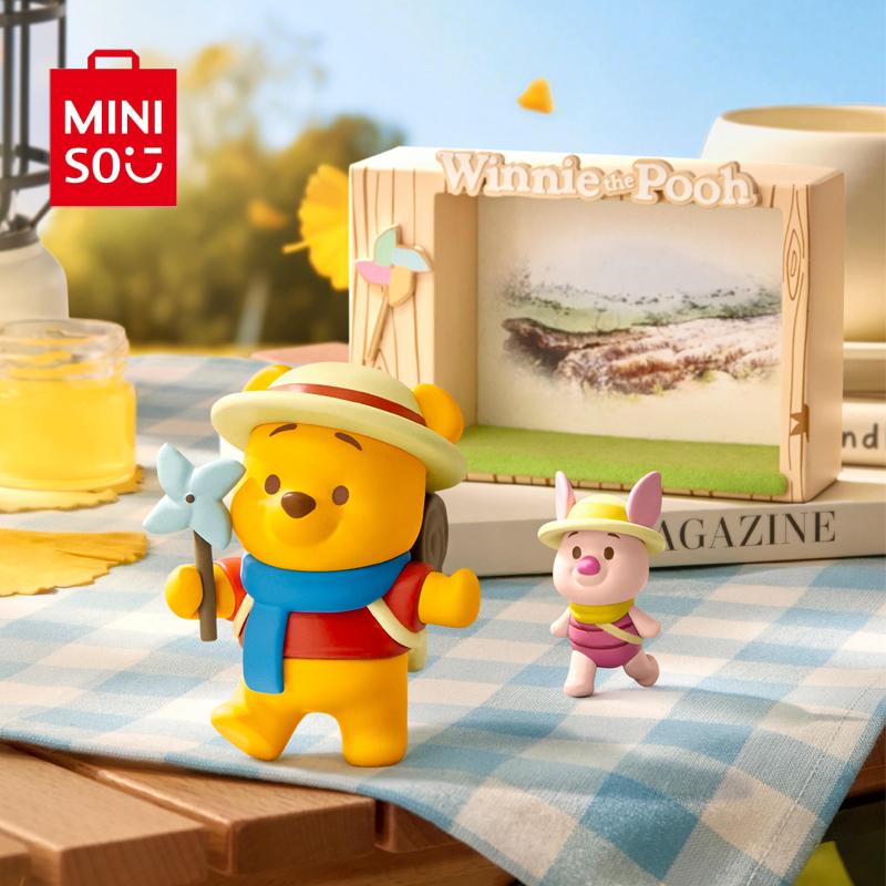 Disney Winnie the Pooh Autumn Outing Series Landscape Blind Box Ornaments Exquisite Craftsmanship Cute Design For Home Office Decor Collection Perfect Gift For Disney Fans Kids,Holiday & Holiday Haul