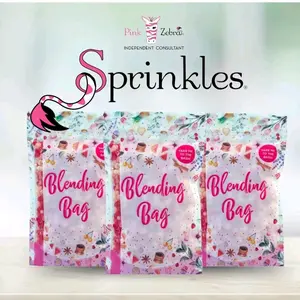 3 PACK- PINK ZEBRA SOY WAX SPRINKLES (SAVE $3)