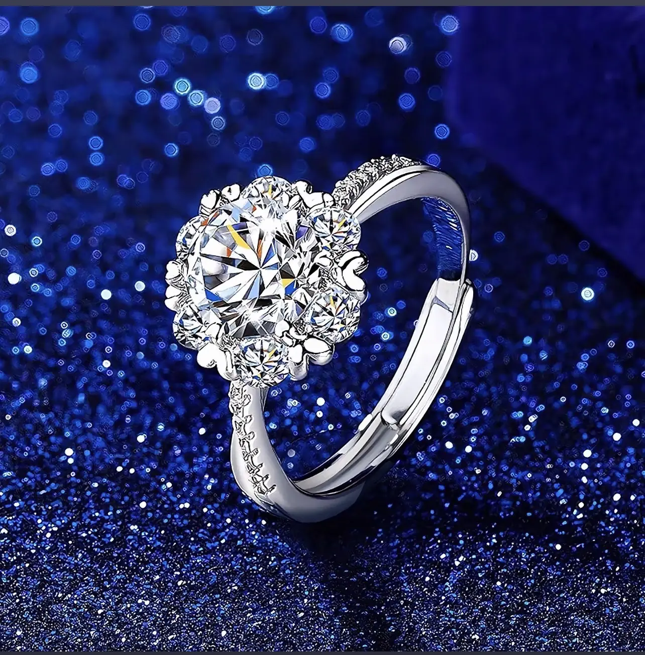High-end ring jewelry