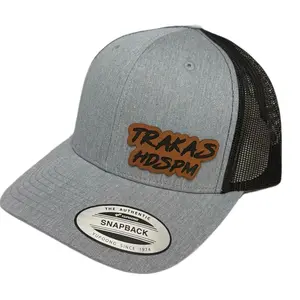 Trakas HDSPM - Leather Patch - SnapBack Adjustable Mesh Hat