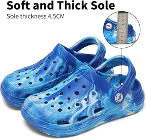 Kids Garden Clogs Toddler Sandals for Boys Girls Slipper Beach Water Shoes Slip on (Little/Big Kids)