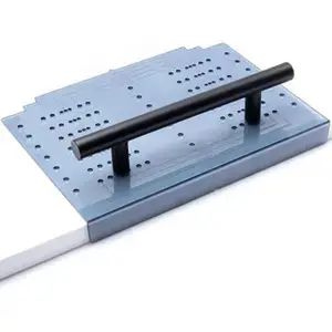 Cabinet Handle Template Tool Drawer Knob Pull Drill Mounting for Hardware Guide 1 Pack