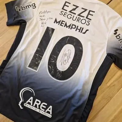 Corinthians Jersey Memphis Depay TikTok Shop