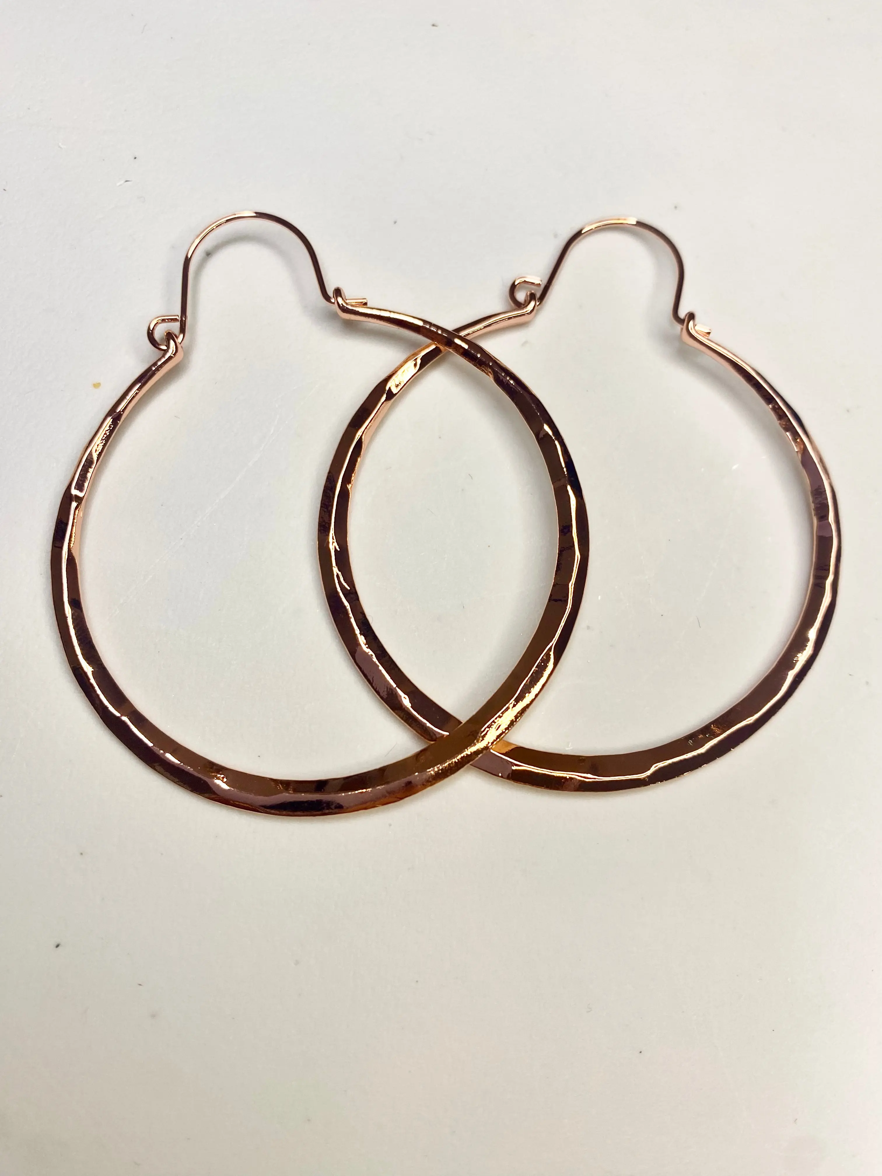 Copper Hoops