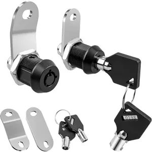 Cabinet Cam Locks, RV Storage Locks with Keyed Alike (5/8"), Suitable for Drawers and Cabinets to Protect Important Items, Zinc Alloy Materials