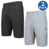 (2 Pack) Black-Grey