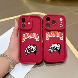 Luxury Backwoods Phone Case for iPhone 17 16e 16 15 14 13 12 11 Mini Pro Max Air X XR Xsmax 8 7 Plus, Anti-Fall Protective Soft Tpu Back Cover