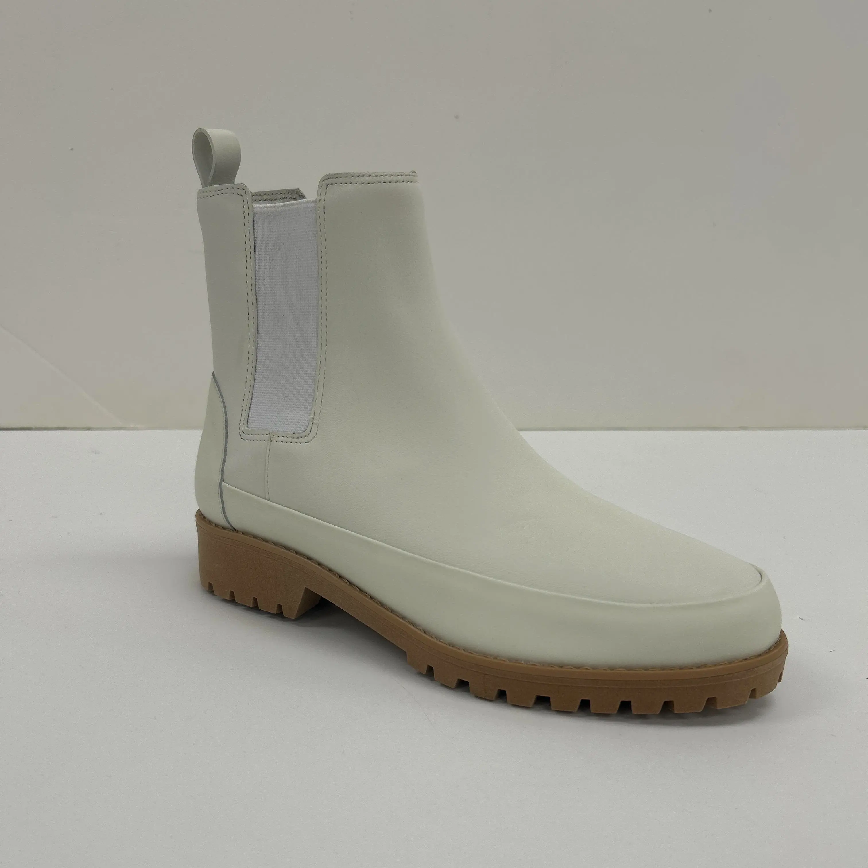Women's Rebecca Allen All-Weather Leather Boots - Natural Untreated Leather Women's Footwear