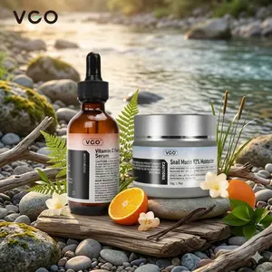 VGO Daily Face Care Duo – Serum & Snail Mucin Moisturizer