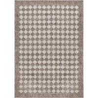 Tan, Dark Brown, Light Gray