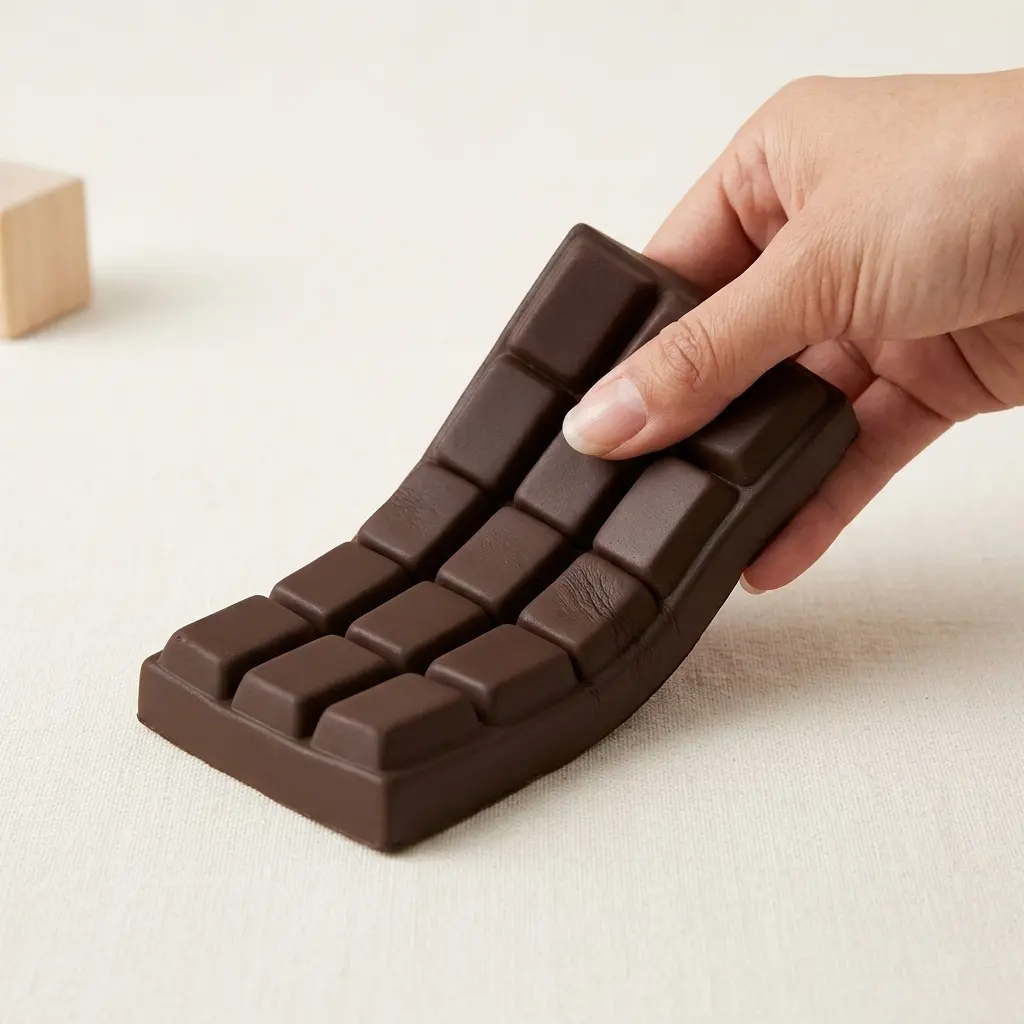 Cute Chocolate Squishy Toy Slow Rising Stress Relief Squeeze Gift