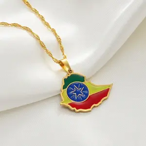 Ethiopia Necklace / Jewelry Pendant Gift