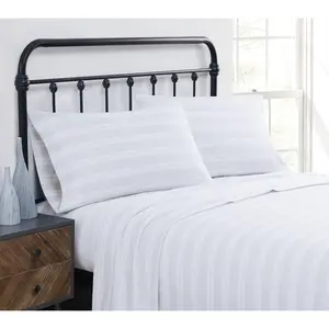 Truly Soft Bryce Stripe Flannel 3 Piece Twin Sheet Set