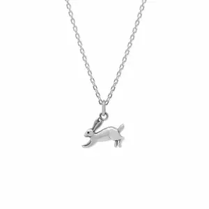 Hopping Bunny Necklace