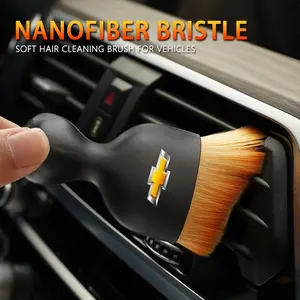 1Pcs Car Air Vent Cleaning Soft Brush with Casing Car Interior Cleaning Tool Car Crevice Dusting Brush For Chevrolet Corvette Montana TrailBlazer Silverado Traverse Camaro Suburban Equinox Bolt Cruze Malibu Colorado Trax SS Spark Captiva Onix Spin Impala