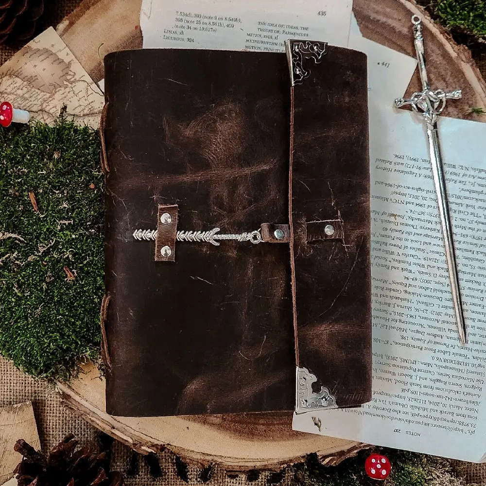 Sword leather journal Sword leather journal