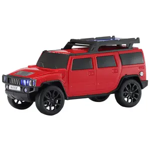 WSTER WS-696 Solar Off-Road Car Model Bluetooth Speaker Convenient Home Desktop Ornaments Creative Subwoofer Suitable for Home Outdoor Party Audio Smartphone bluetooth speaker subwoofers