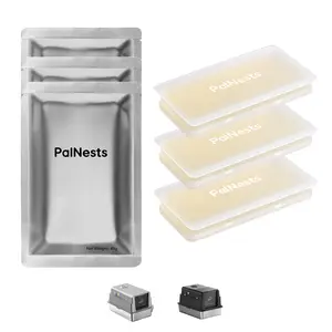 Palnests Pet Odor Eliminator, Upgraded Odor Control, Cat Toilet Deodorant for PalNests Stainless Steel Cat Litter Box, Cat Litter Freshener for Automatic Self-Cleaning Cat Litter Tray, Pack of 3