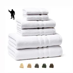 Veteran Textile Towels Reusable Face Towel Soft Absorbent Bathroom