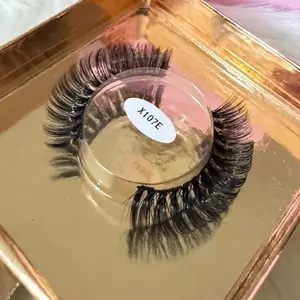 Mermaid Wink Eyelashes - Ultra Fluffy Lashes in Tavy Wave Collection with Customizable Design for Everyday Use - Cosmetic, Makeup