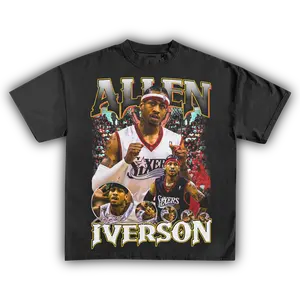 Vintage Allen Iverson The Answer Shirt, Basketball Player, Gift for Women and Men, graphic tees, Gift for Fan, Menswear Top