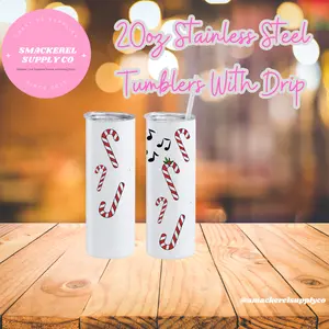 20oz Stainless Steel Tumbler Made on Live Drinkware Flasks Insulated Lid Stylish Bottled Water Bottles Portable