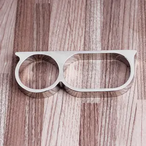 Three Finger Rings Man Metal Vintage Hard Ring For Party 3 Fingers Ring Rock Style Hip-hop Lover Gift For Boyfriend Masquerade
