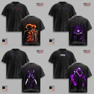 [COLLECTION] Limited Edition IGRIS, IRON, TANK, BERU T-Shirt - Shadow Soldiers Sung Jin-Woo Solo Leveling T-Shirt Anime Double Printed Oversize Lightweight Acid Washed Graphic Tee Gift For Anime Fan