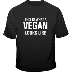 Women's vegan lifestyle and identity expression Graphic T-Shirt - Short Sleeve Crew Neck Regular Fit Casual Wear | Soft & Breathable Fabric, Durable Print, Everyday Comfort, Machine Washable, minimalist graphic tee with bold text design casual wear,