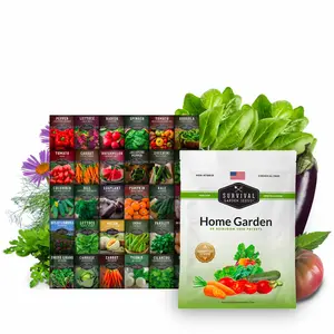 Survival Garden Seed Home Garden Seed Collection - 30 Pack of Vegetables & Herb Seeds for Growing Hot and Sweet Peppers, Quality Heirloom Seeds for Culinary and Medicinal Use - Plant