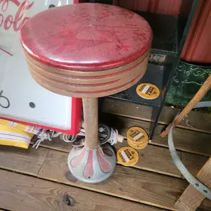 antique bar stool