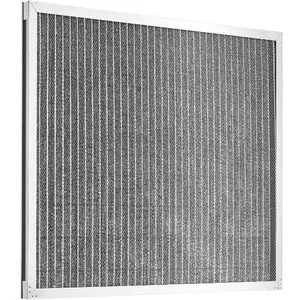 VEVOR Electrostatic Air Filter, 16x25x1 inch Washable Reusable Aluminum AC/HVAC Furnace Filter, MERV 8 Long Lifetime, Healthier Home or Office (Actual Size: 15.5x 24.65x 0.82 in)VEVOR Super Brand Day