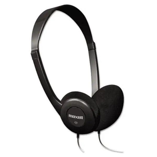 212 MAIN HP-100 Lightweight Unisex Portable Sports Cycling Headphones, 1 Size, with Rubber Slide Band, Black Audio Electronic Equipment for Laptops & Desktop Computers