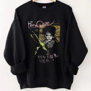 The Cure Unisex T-Shirt Rock Band Graphic Tee Unique Music Merchandise Sweatshirt Classic