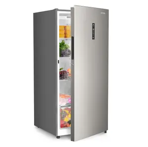 Upstreman 14.0 Cu.Ft. Frost-Free Convertible Upright Freezer-Fridge, Smart Electronic Control, Energy Star, Quiet Operation, Drawer Convenience, Large Capacity for Home & Office