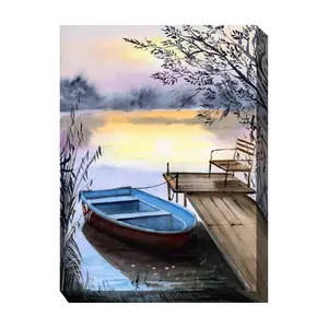 West of the Wind Done for the Day Outdoor CanvaArt 30x40