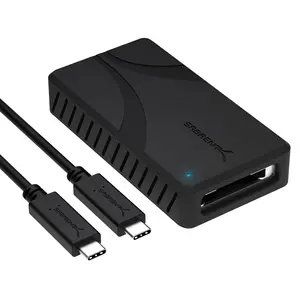 Sabrent USB4 CFexpress Type B Card Reader with 40Gbps Speed, Aluminum Body, OTG Support for Cameras and Laptops