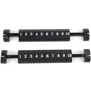 2pcs Foosball Scoring Counters 10 Numbers Scoring Score Counter Indicator for Standard Football Tables